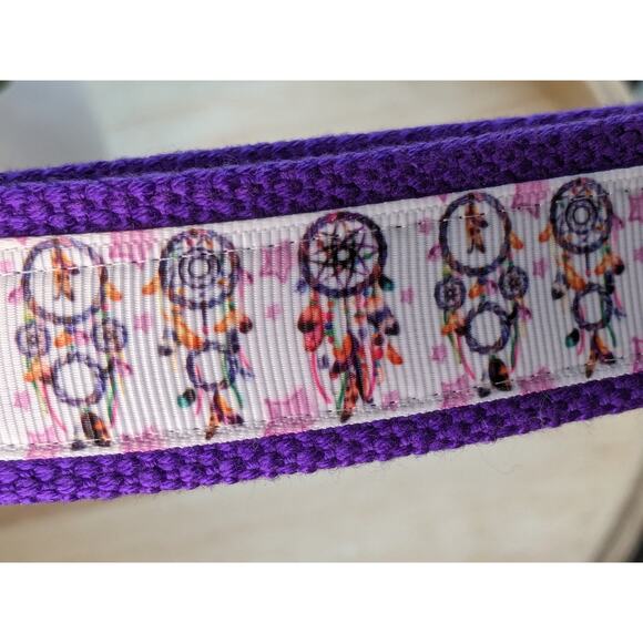 Dream Catcher Keychain Wristlet Handmade Feather‎ Fabric FOB Gift Present Boho - Picture 6 of 8